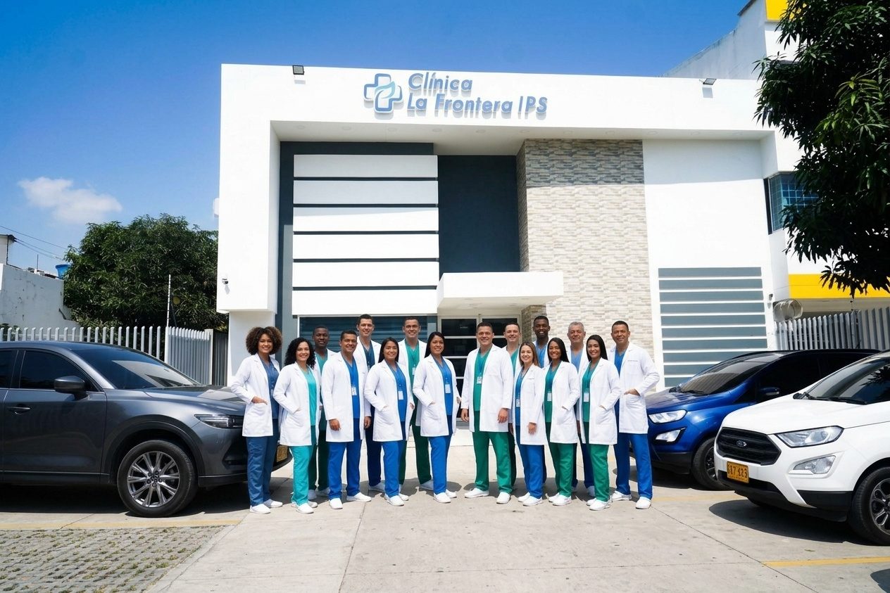 Fachada de la Clínica la Frontera IPS